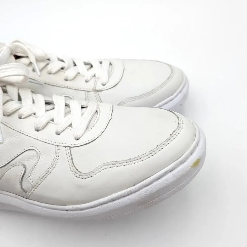 Sandro Moscoloni Lapa Low Top Leather Sneaker Shoes Men's White Size US10D EU43